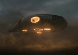 Dek leaving Yautja Prime on Kwei's ship