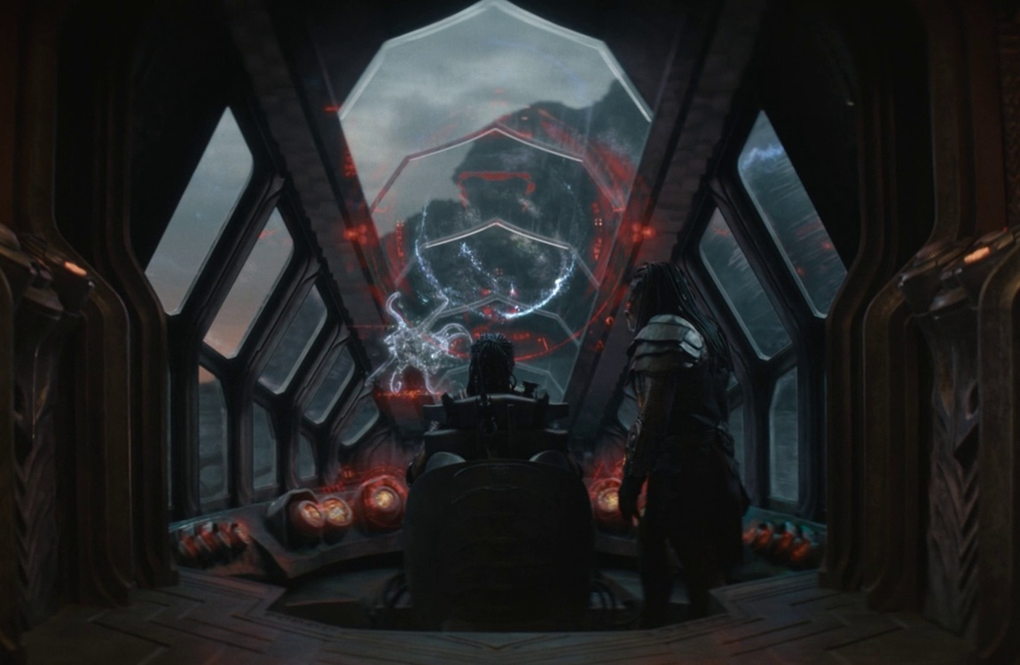 The cockpit of Kwei's ship