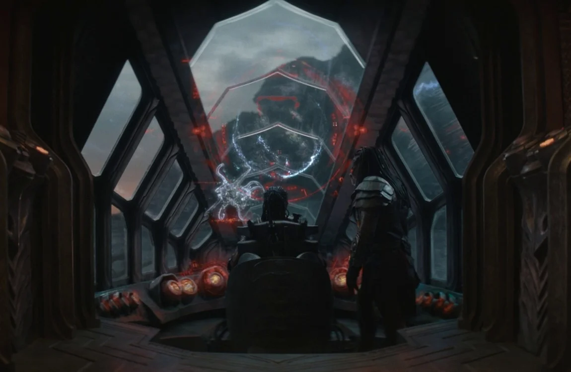 The cockpit of Kwei's ship