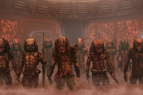 All the Lost Tribe Predators together