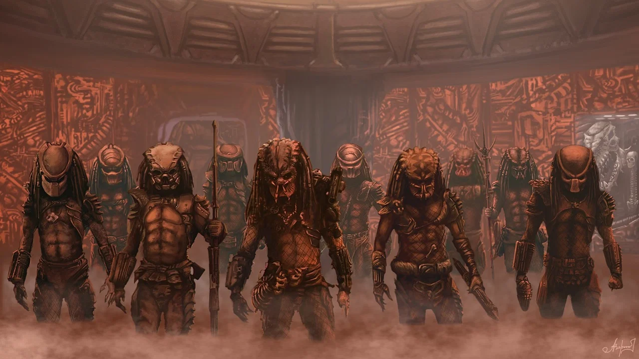 All the Lost Tribe Predators together