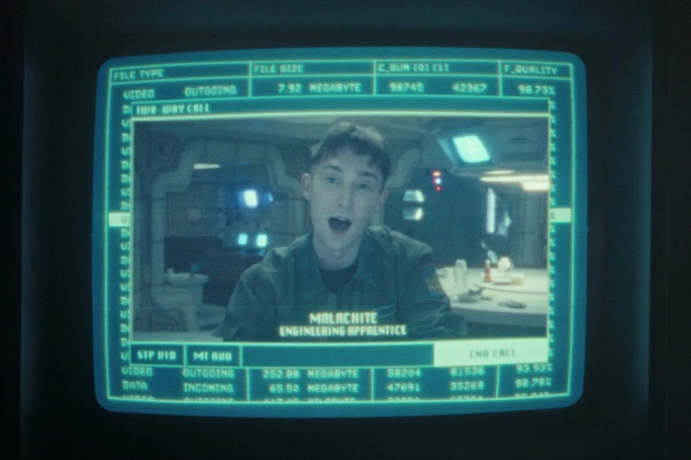 Malachite at a Maginot console during the voyage in Alien: Earth
