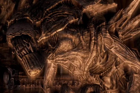 The Matriarch Xenomorph Queen from Aliens vs. Predator 2010