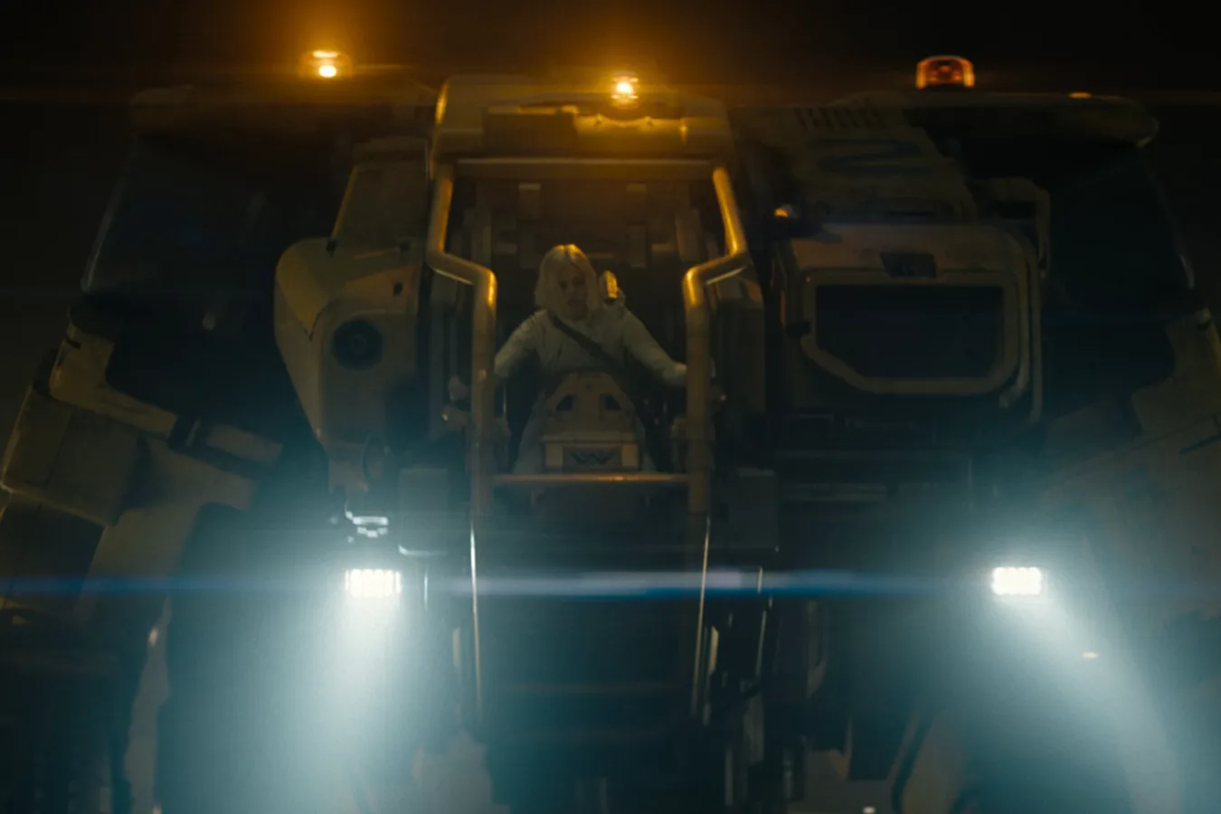 A Weyland-Yutani Super Power Loader mech suit on Genna