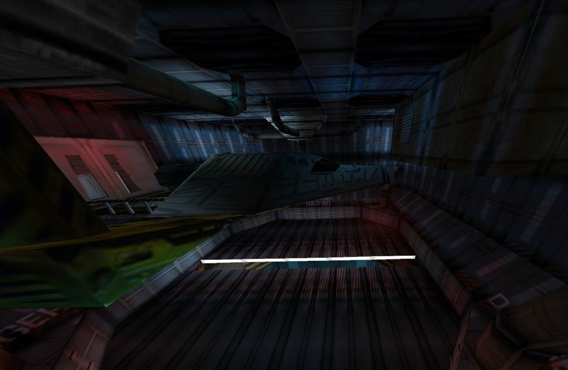 The Narcissus shuttle on Gateway Station in Aliens vs. Predator Classic