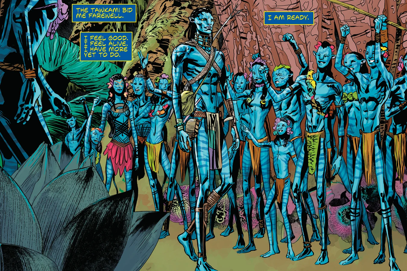 The Tawkami clan from Avatar: Frontiers of Pandora - So'lek's Journey