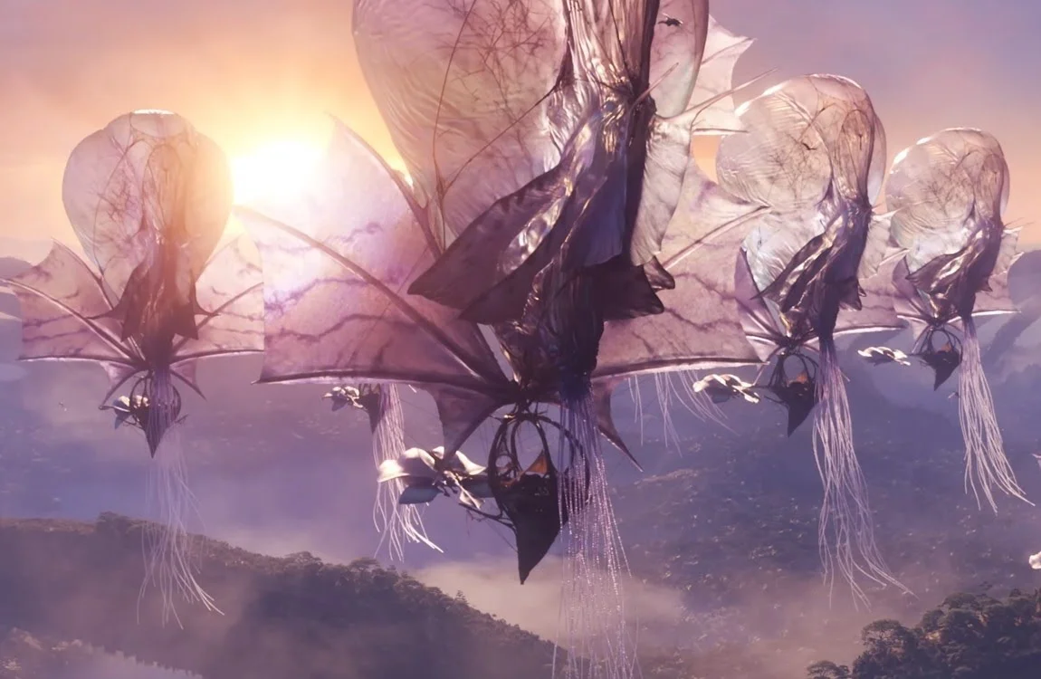 The flying Tlalim Clan from Avatar: Fire and Ash