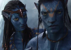 Jake and Neytiri from Avatar