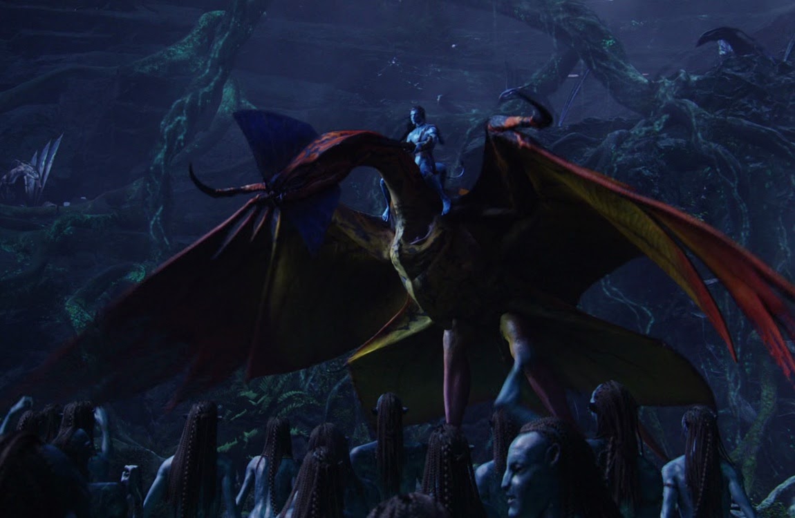 Jake Sully as the Toruk Makto in Avatar