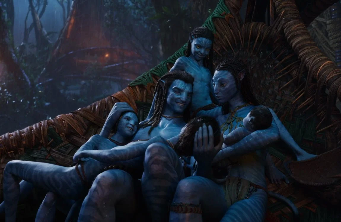 The Sully family in Avatar: The Way Of Water