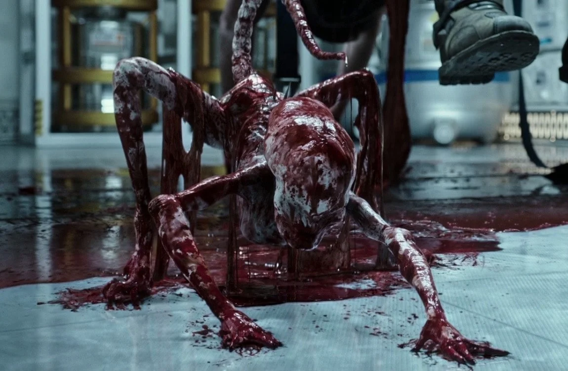 The Neomorph bloodburster after being born