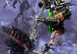 A wallpaper for Aliens vs. Predator 2