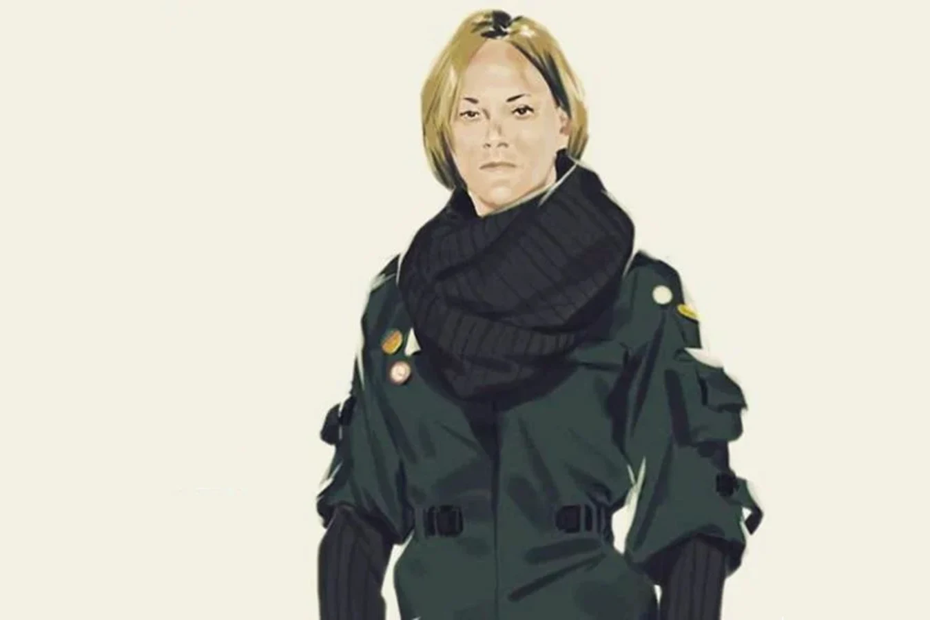 Adult Newt concept art for Neill Blomkamp's unmade Alien 5