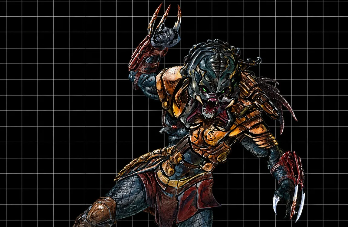 NECA Nightstorm Predator package artwork
