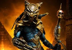 Nightstorm Predator wearing golden armor in Ancient Egypt