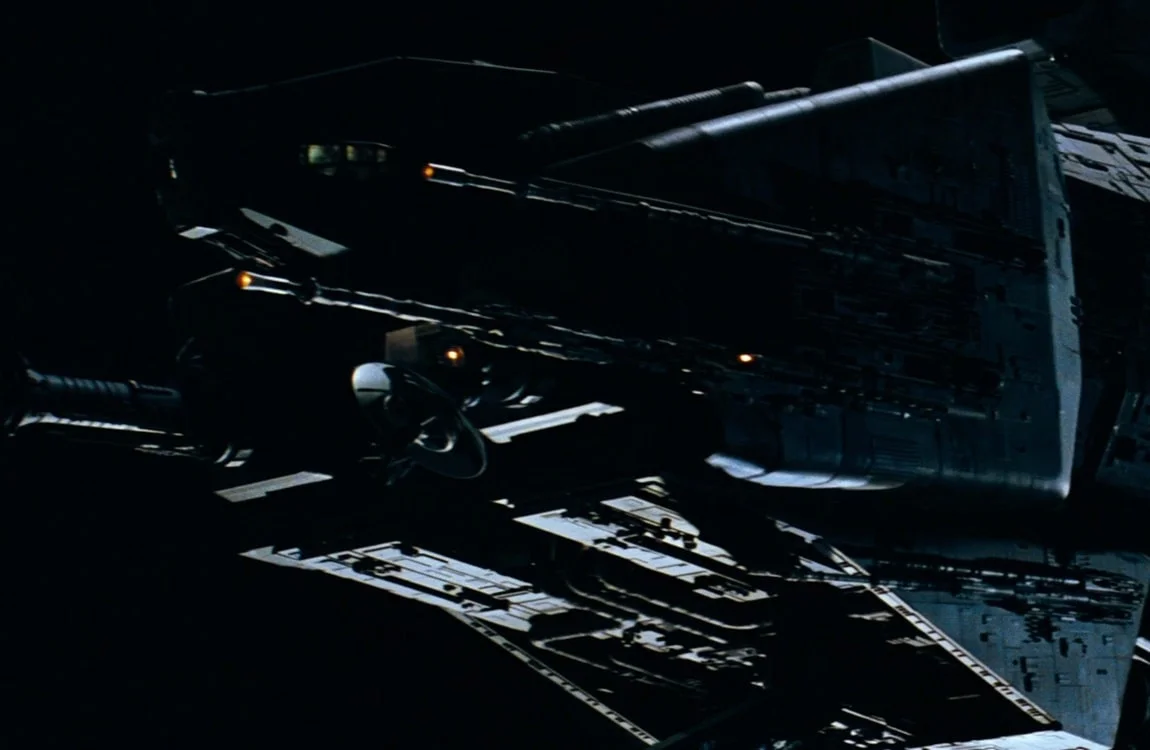 The exterior of the Nostromo's bridge