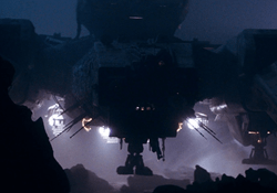 The USCSS Nostromo landing on LV-426