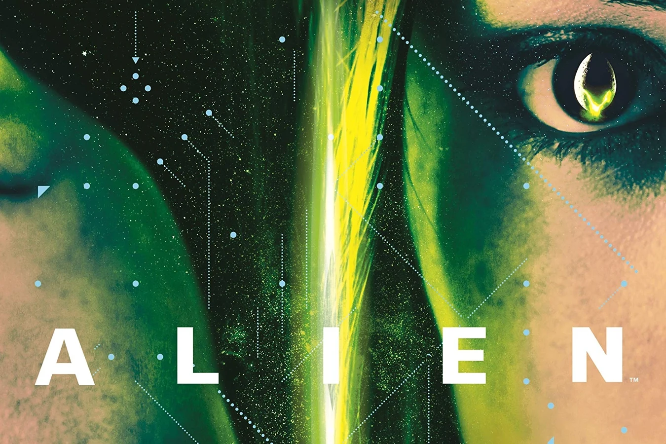 Cover of Alien: Echo, the 2019 novel that introduced Olivia Shipp