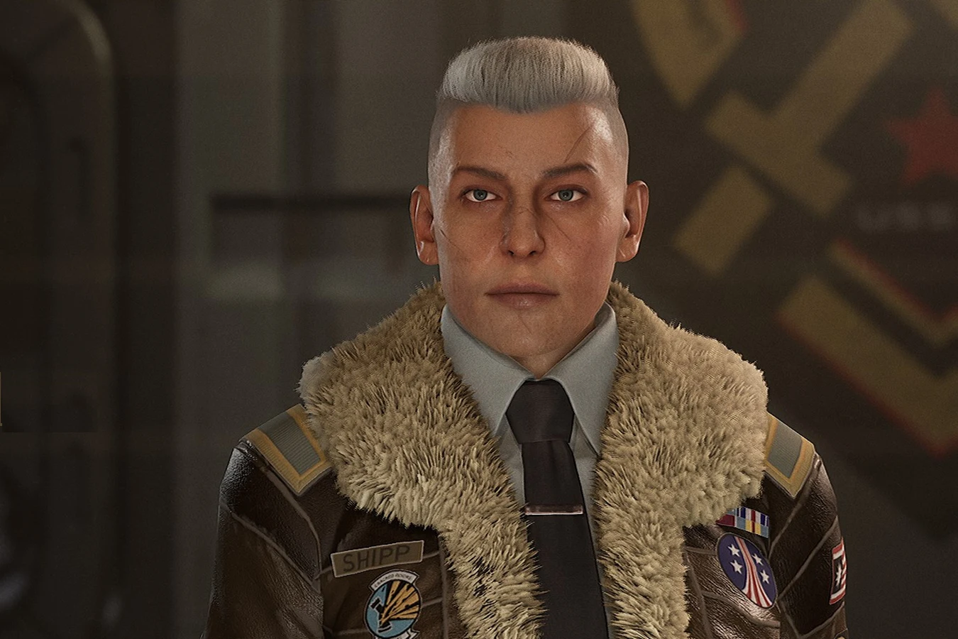 General Olivia Shipp on the UAS Endeavor in Aliens: Fireteam Elite 2