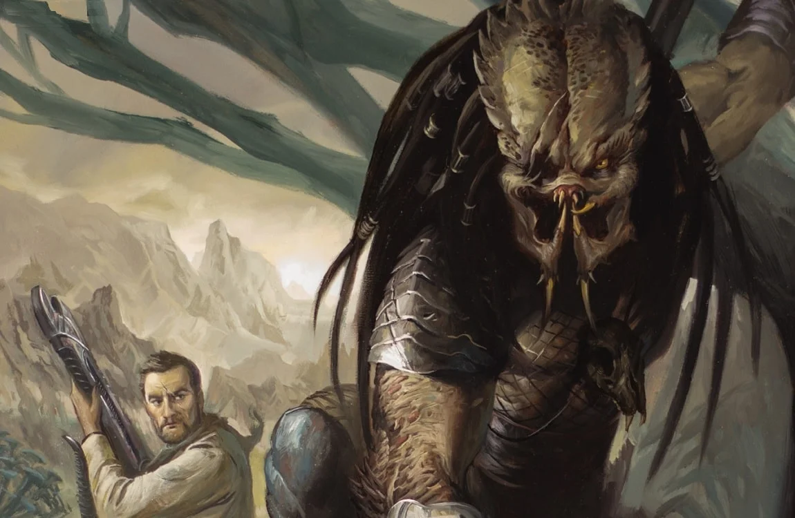 Ahab from Prometheus: Fire And Stone, an old and strong Yautja