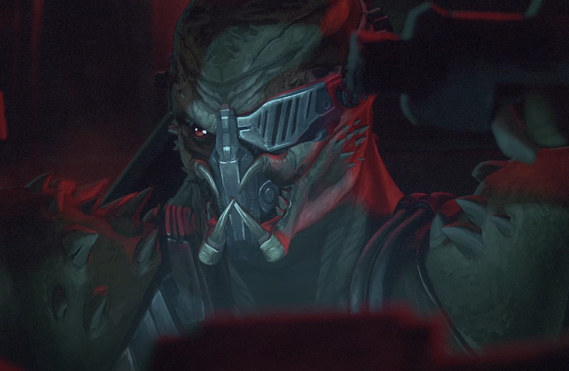 A pilot cyborg Predator from World War 2 appearing in Predator: Killer Of Killers