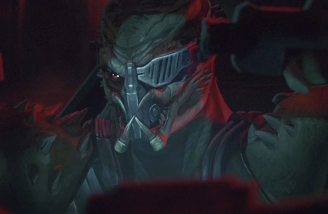 A pilot cyborg Predator from World War 2 appearing in Predator: Killer Of Killers