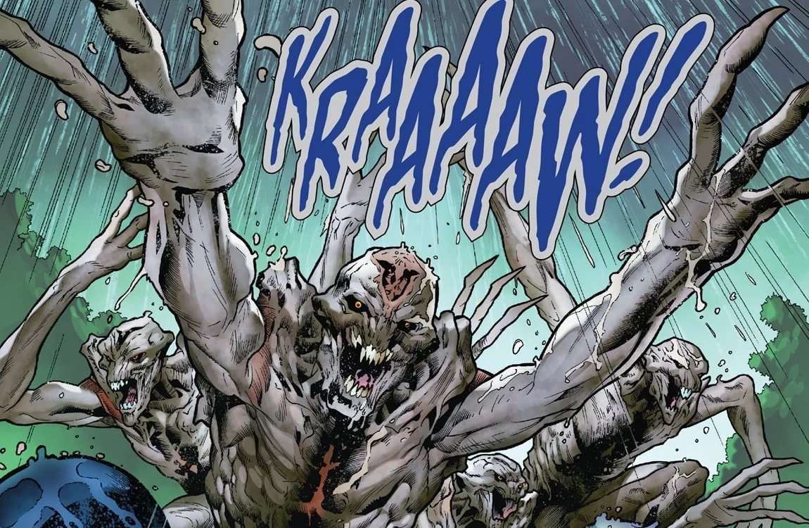 The River Ghosts attack in Marvel's Predator 2023 comic