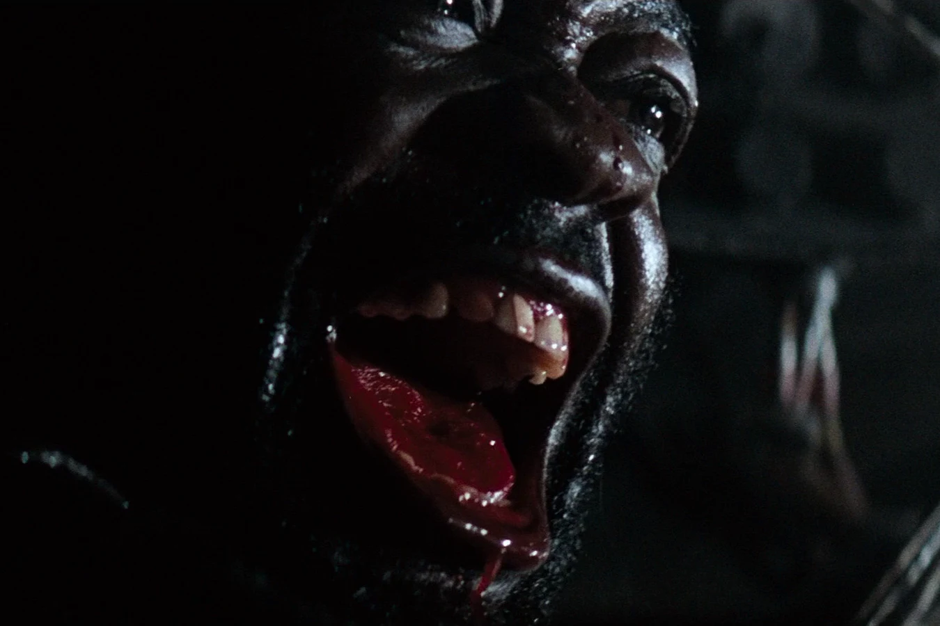 The adult Xenomorph kills Parker with a headbite aboard the Nostromo in Alien