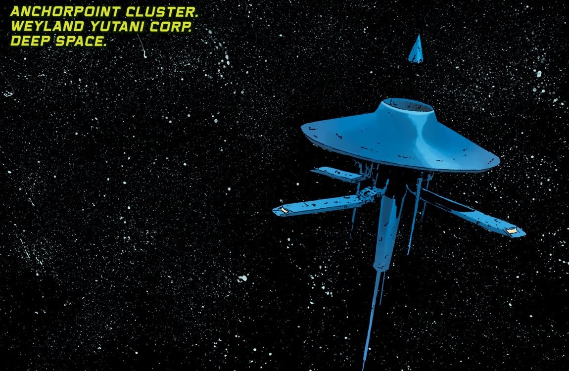 The Anchorpoint Station from William Gibson's Alien 3 comic