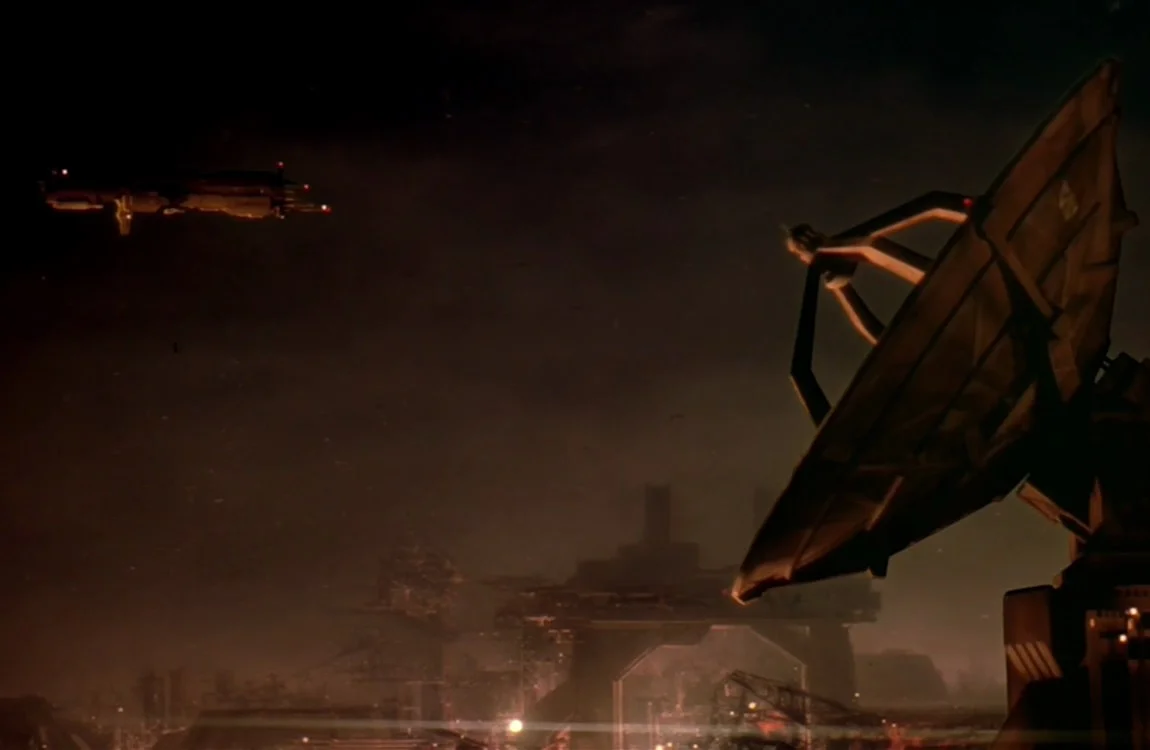 The USCSS Patna prepares to land on Fury 161