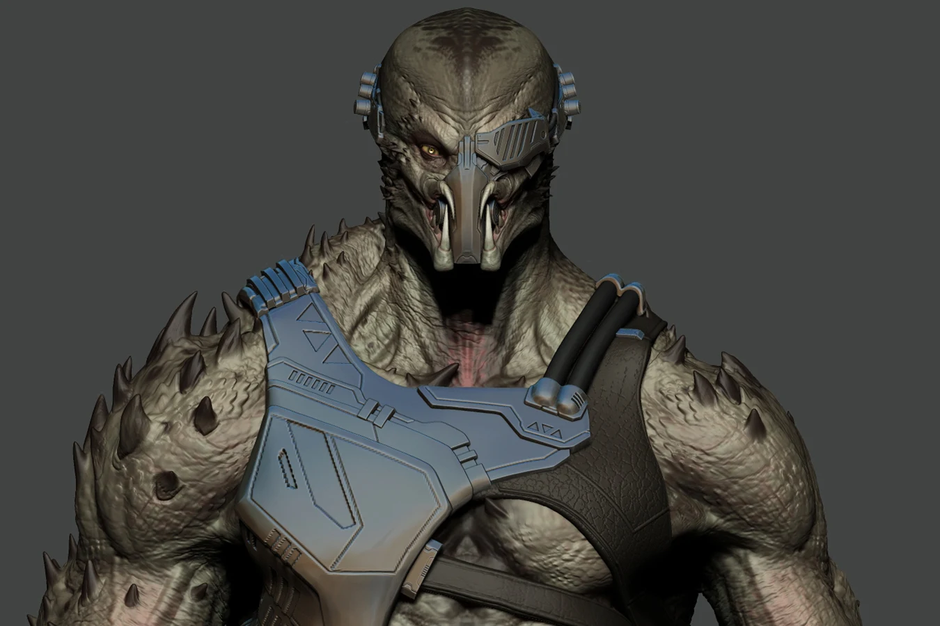 Jerad S. Marantz concept model of the Pilot Predator from Predator: Killer of Killers