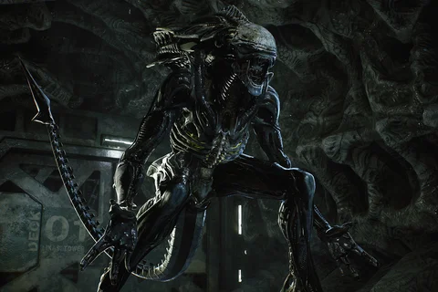 A Praetorian Xenomorph, the Queen's Royal Guard