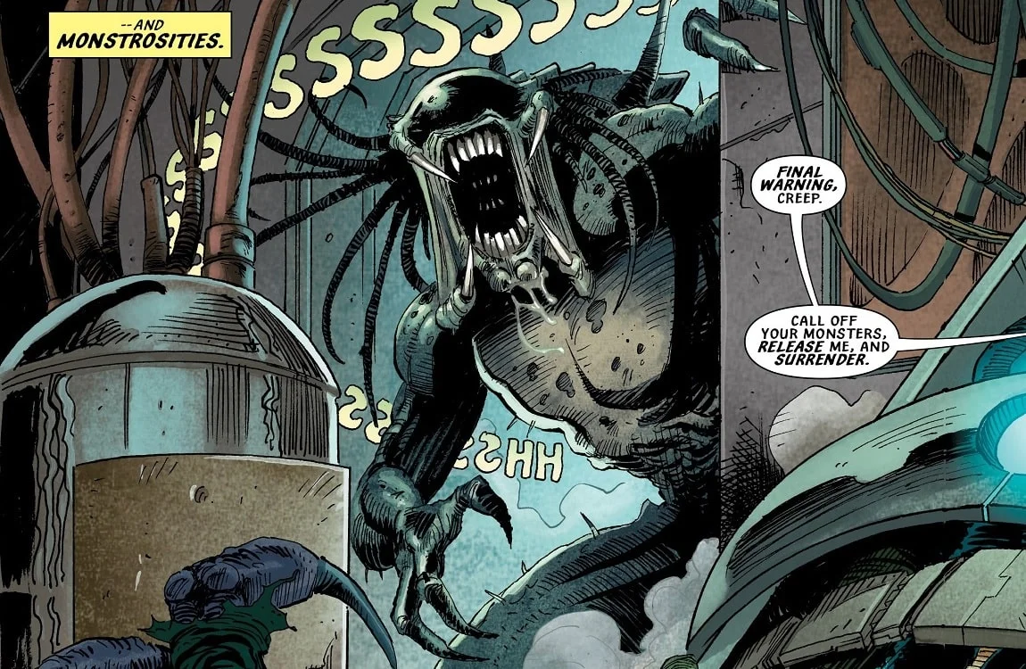 The Cursed Earth Predalien from Predator vs. Judge Dredd vs. Aliens: Splice and Dice