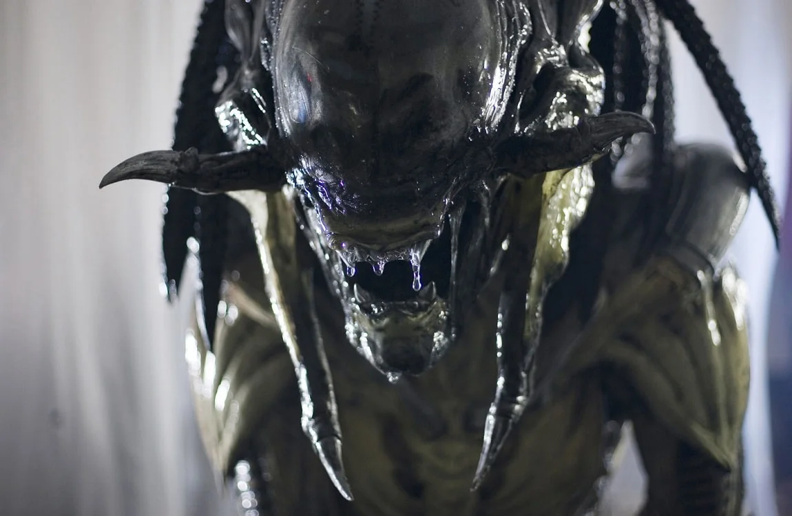 The Predalien mandibles from Aliens vs. Predator: Requiem