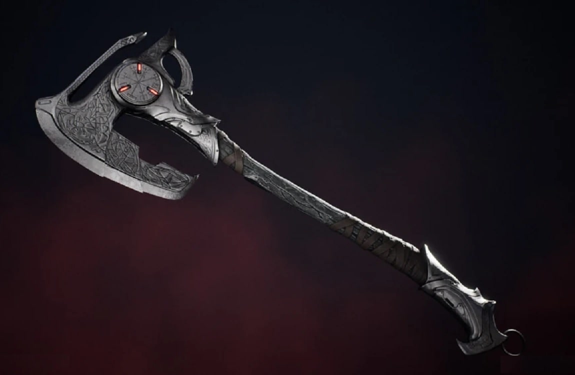 The Battleaxe used by the Viking Predator from Predator: Hunting Grounds