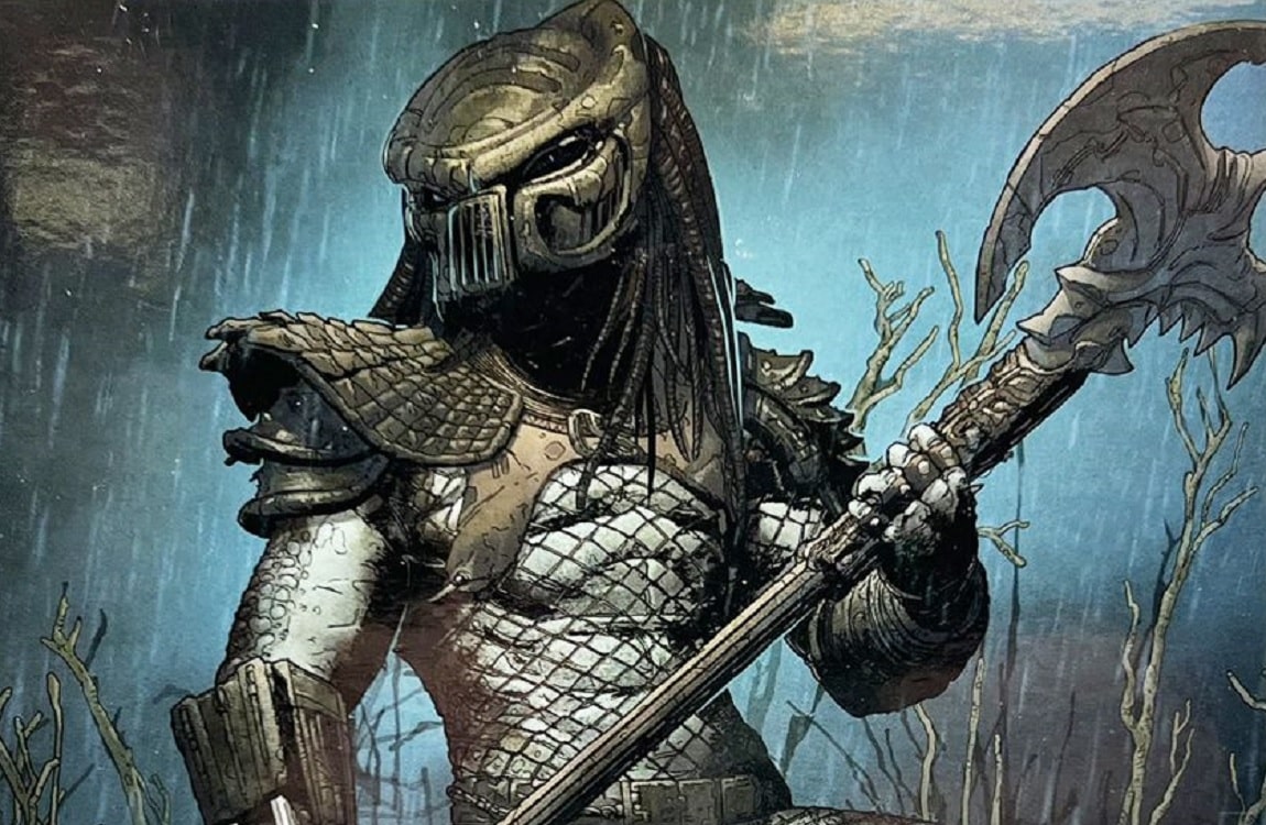 The Warrior Predator with a Battleaxe