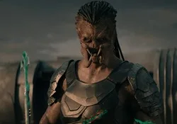 Dek at the end of Predator: Badlands