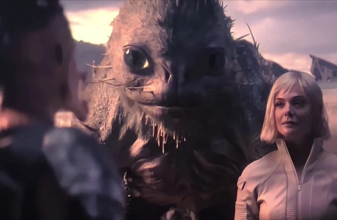 The ending of Predator Badlands