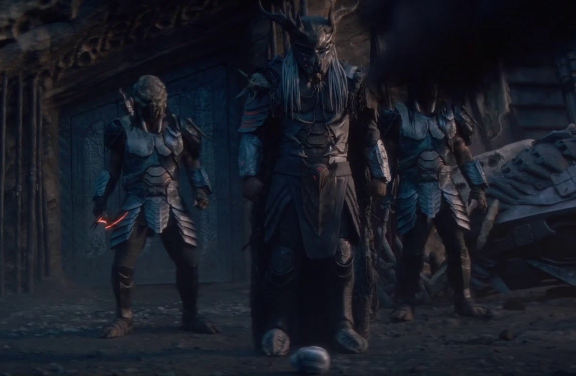 Njohrr's clan from Predator: Badlands