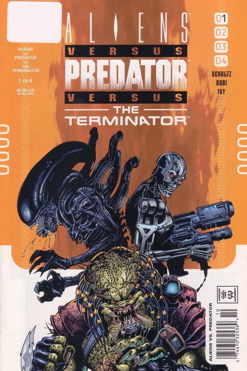 Aliens vs. Predator vs. Terminator comic