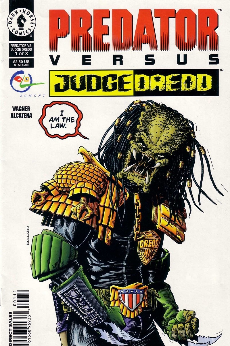Predator vs. Judge Dredd comic