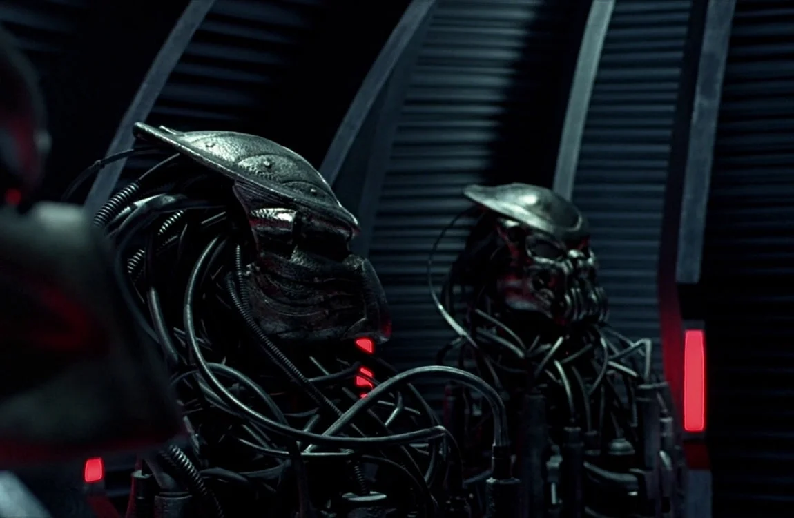 A Predator bio-mask used for breathing support and multiple vision modes