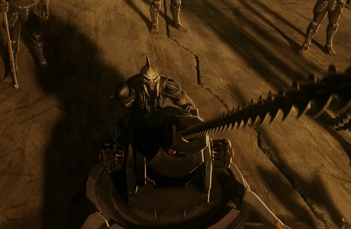A Predator harpoon turret seen in Predator: Killer Of Killers