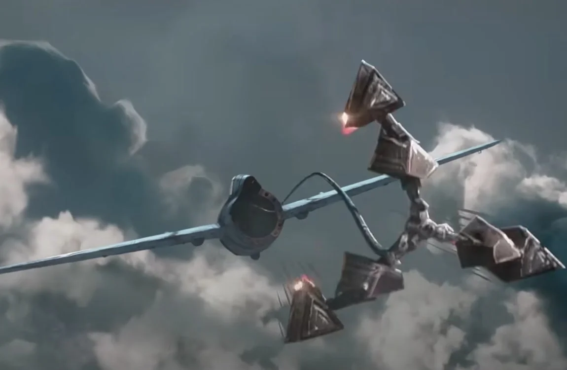 A Harpoon drone being used in Killer of Killers