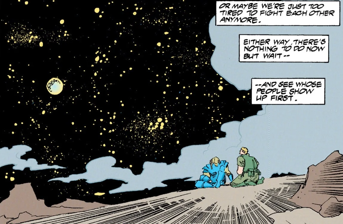 Light-Stepper Predator with Captain Glass in AvP: Duel