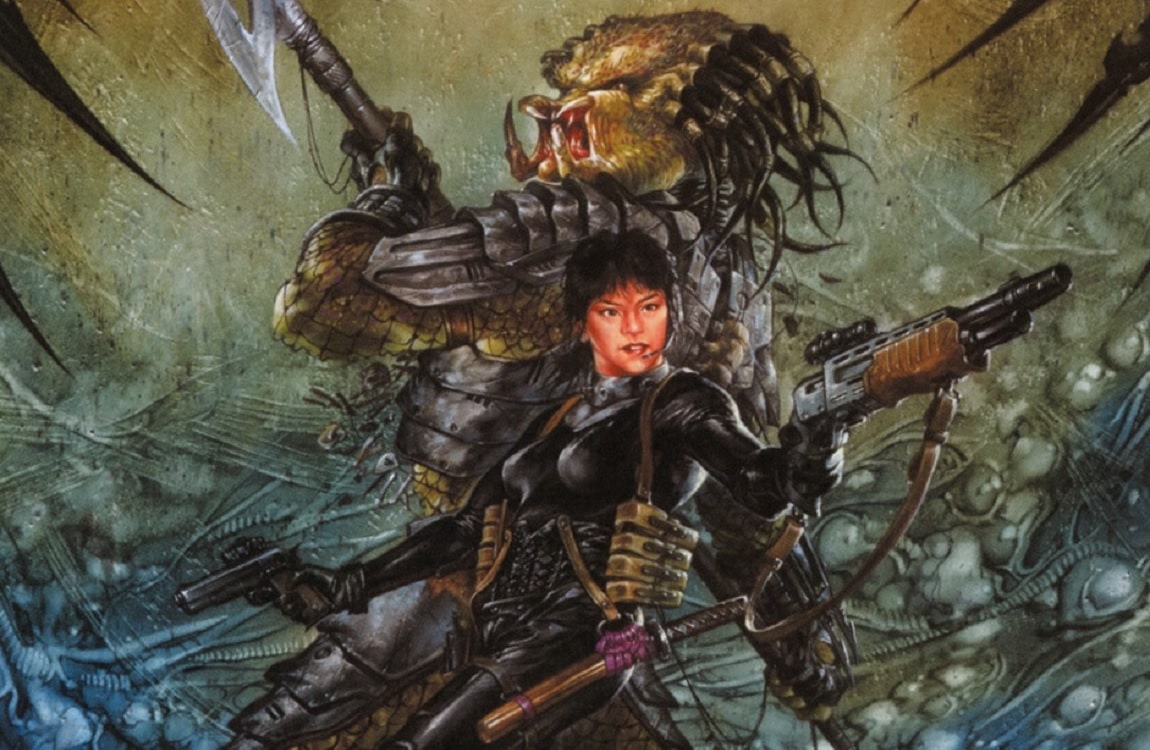 Dachande and Machiko Noguchi from the first Aliens vs. Predator series