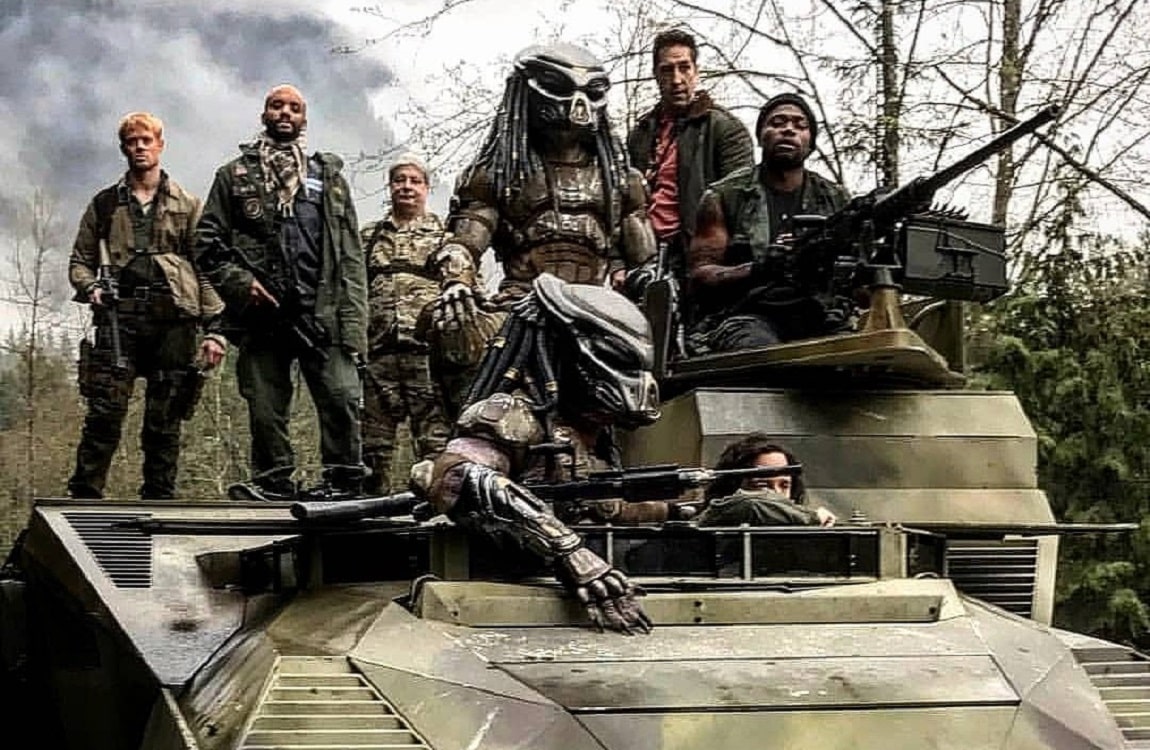 Emissary Predators and Loonies on a tank
