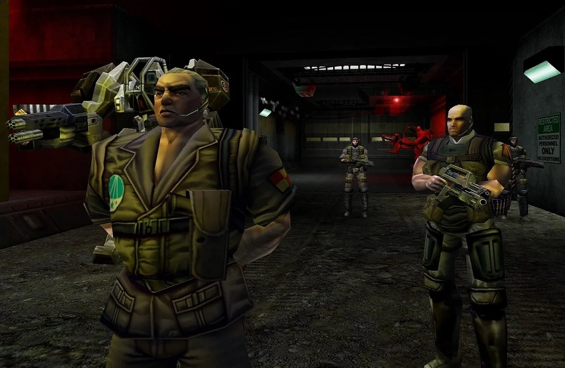 The Iron Bears from Aliens vs. Predator 2