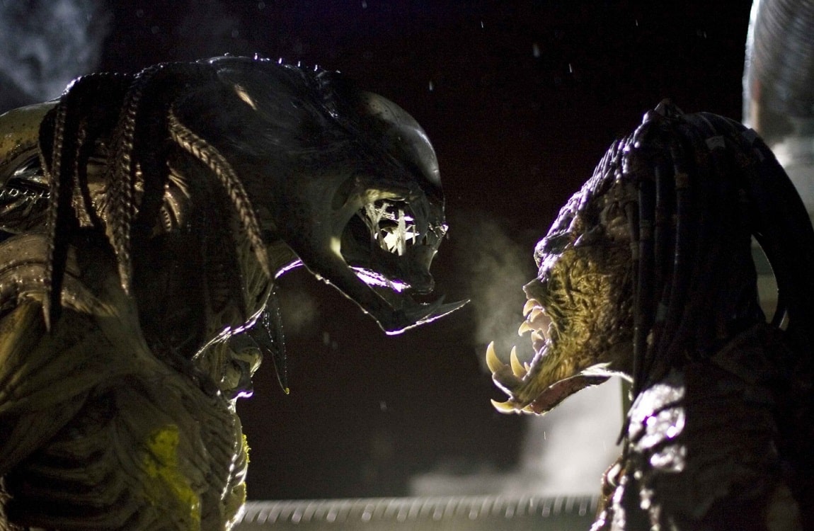 The Predalien and Wolf from Aliens vs. Predator: Requiem