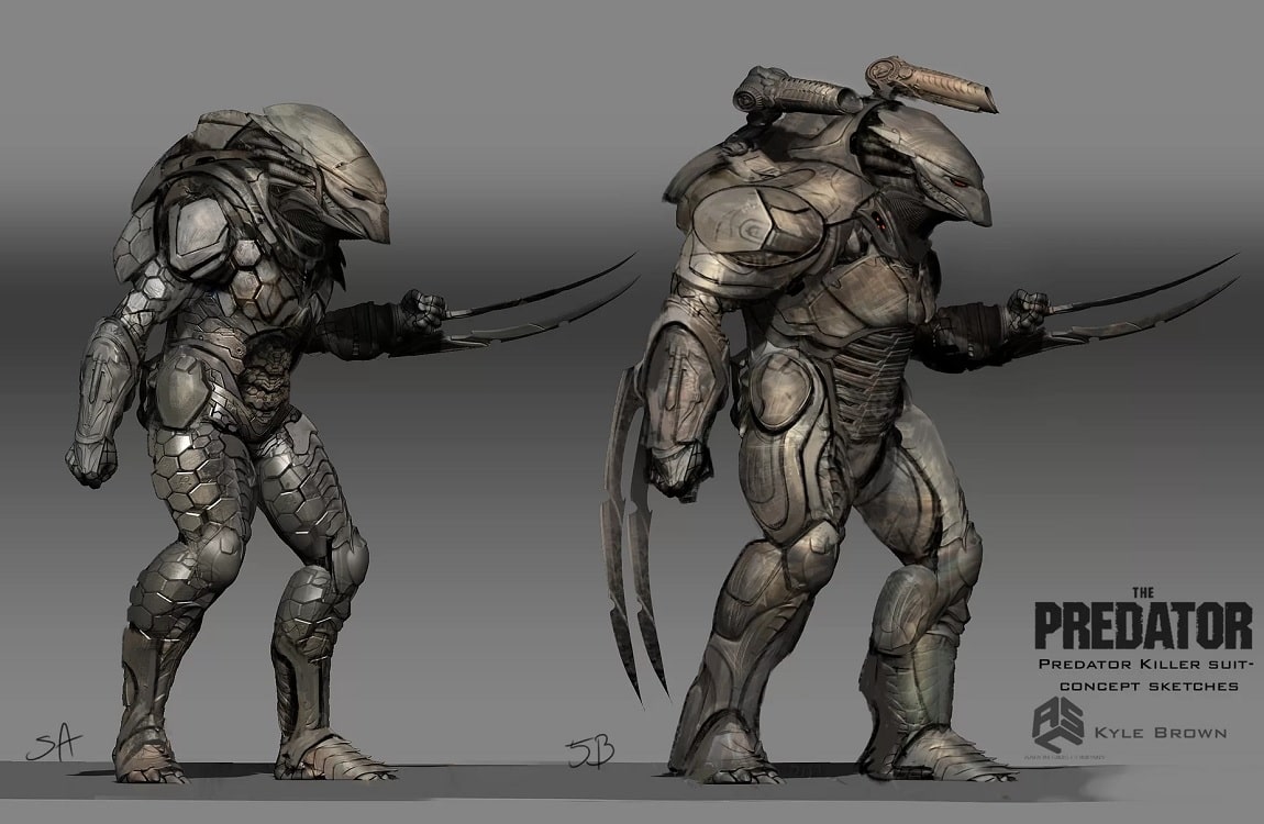 Predator Killer Suit Concept Art